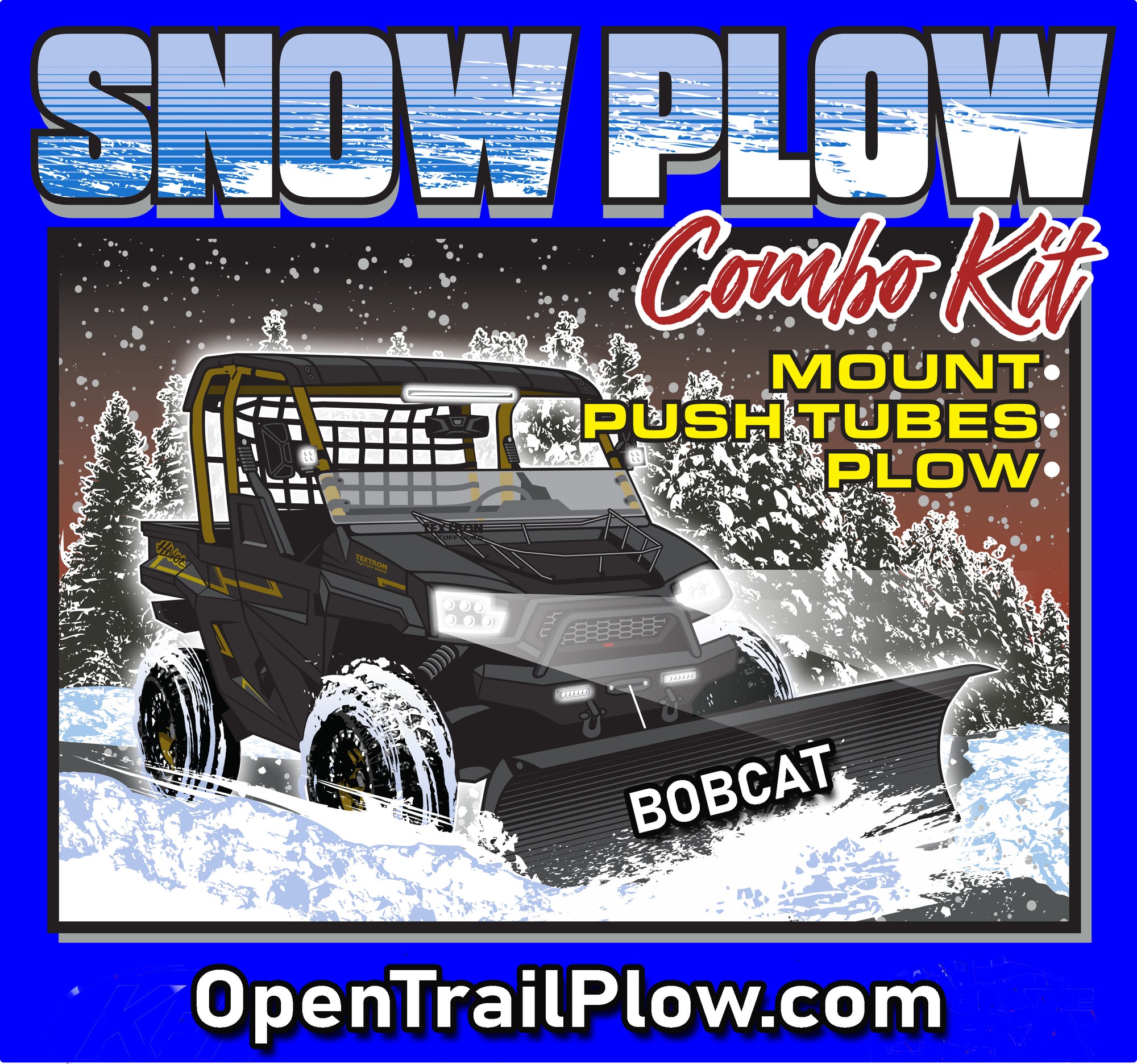 KFI PLOW MOUNT BOBCAT 105380