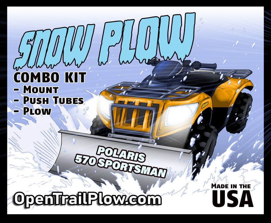 Polaris 570 Sportsman - 2014-2024 ATV KFI Plow Mount 106020