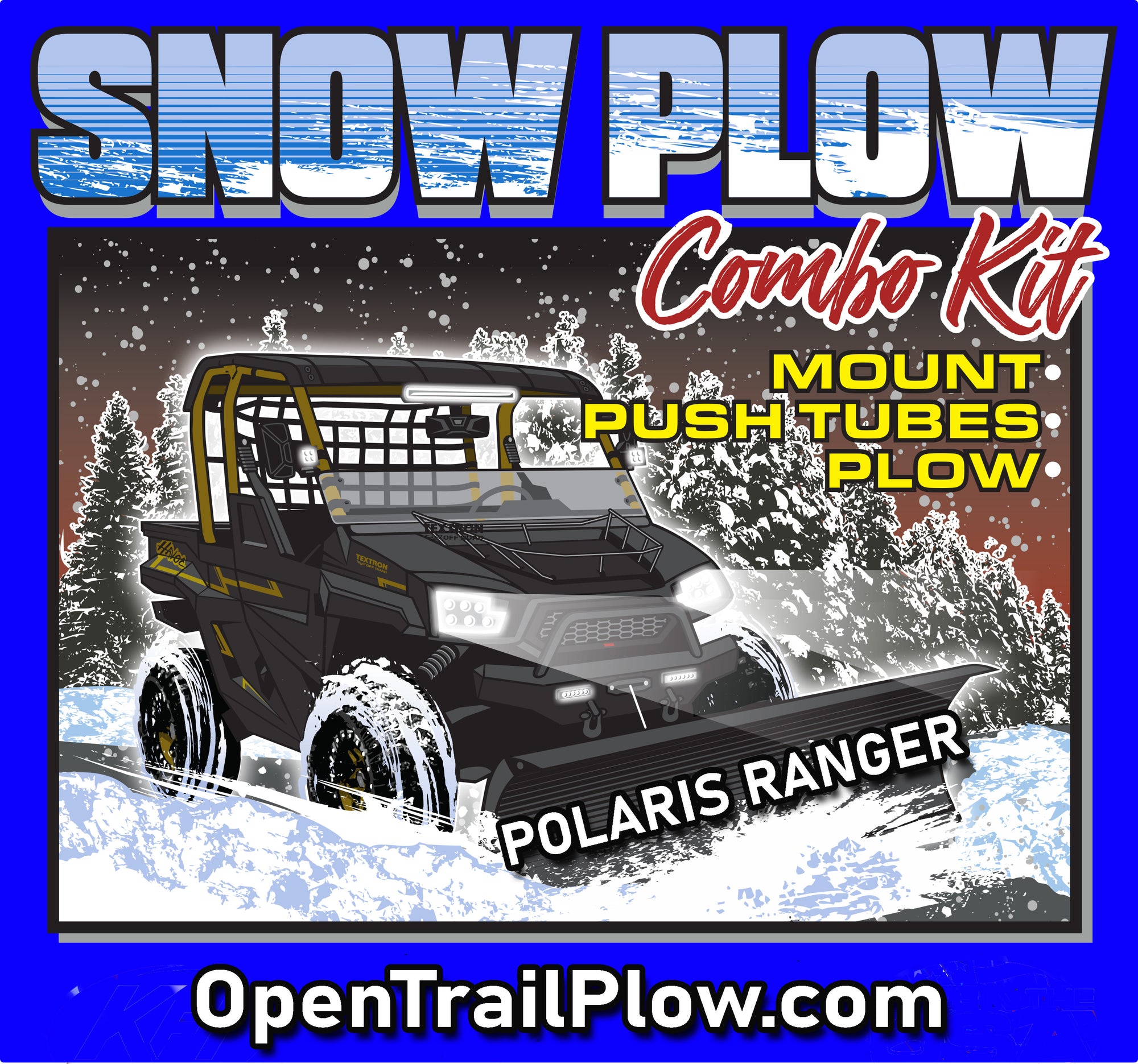 POLARIS Ranger 800 Midsize 2013-2014 - Snow Plow Mount 105255