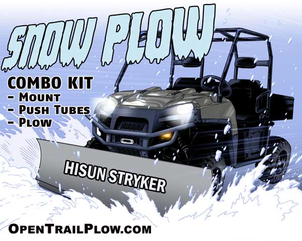 Snow Plow Mount for Hisun Stryker
