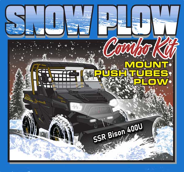 SSR 2023 - 2025 Bison 400U - Snow Plow Mount 459-6640