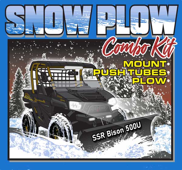 SSR 2023 - 2025 Bison 500U - Snow Plow Mount 459-6640