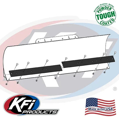 KFI Blade Replacement Wear Bars 2pc - Steel - 66"