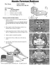 Honda TRX500 Foreman (FA/FE/FM) - 2005-2006 ATV    KFI Plow Mount 105055