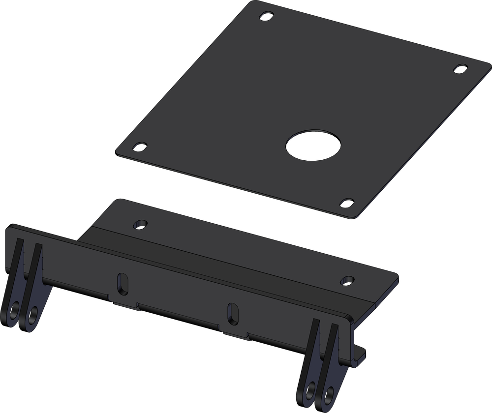 YAMAHA Wolverine X2 / Wolverine X4  2020-2025 - Snow Plow Mount 106145